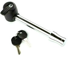 Hitch Pin Lock Swivel Head With 2 Keys And Cover Truck Trailer Receiver 58
