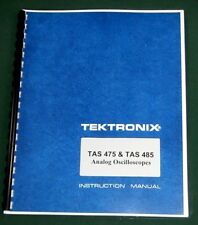 Tektronix Tas 475 Amp Tas 485 Instruction Manual Comb Bound Amp Protective Covers