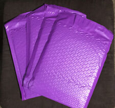 15 Pack Small Purple Poly Bubble Mailers Padded Self Seal 6x8x2in Usable Space