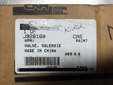 J928160 Cnh Fuel Shut Off Solenoid Valve Case Ih New Holland