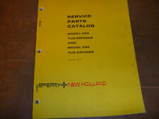 Sperry New Holland 393 396 Tub Grinders Shop Service Repair Parts Catalog Manual