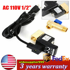 Ac 110v Auto Automatic Timed Electronic Drain Valve F Air Compressor Water Tank