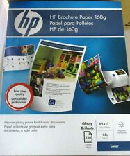 Lot5 Pks Hp Color Laser Brochure Paper 97 Briteglossyq6610a 85x11 250rm