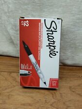 Sharpie Twin Tip Permanent Markers Fine And Ultra Fine Black 12 Count