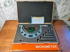 Mitutoyo 0 6 Inch Micrometer Set No 104 137 Super Clean Used Tools