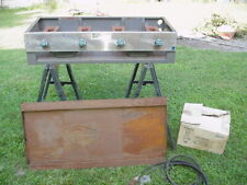 Used 40 Countertop Propane Flat Top Grill Griddle Lot Nsf Approved