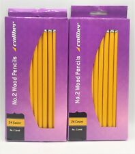No2 Pencils Wholesale Bulk Lot Of 48 Yellow Great For School Home Or Office