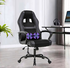 Gaming Chair Massage Computer Office Swivel Executive Chair With Lumber Support