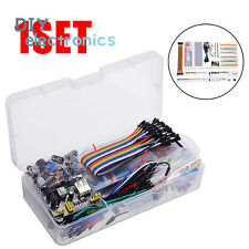 Electronic Component Kit Wires Breadboard Led Resistor Transistor Us
