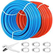 2 Rolls 12300ft Pex Tubing Pipe Non Barrier Pex Piping Water Plumbing Red Blue