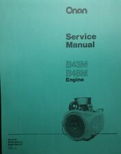 Onan Service Manual B48m Engine Garden Tractor 18 Hp Sears Suburban Gravely Case