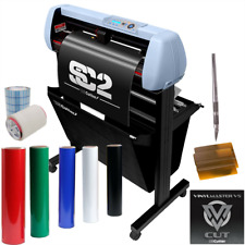 34 Uscutter Sc2 Vinyl Cutter Signshop Starter Bundle Withsoftware Supplies Tools