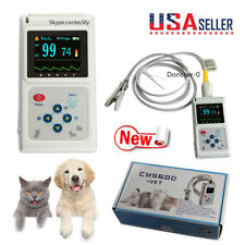 Us Seller Animal Veterinary Pulse Oximeter Cms60d Vettongue Spo2 Probe Software
