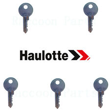 5 Haulotte Manlifts Ignition Keys S104466000 Jlg Genie Bobcat Skyjack Terex Lift