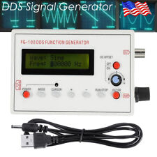 Dds Function Signal Generator Lcd Display 1hz 500khz Fg 100 Sine Square Wave