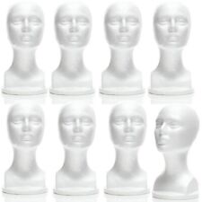 Less Than Perfect Mn 434 Ltp 8 Pcs Female Styrofoam Mannequin Head With Long Neck