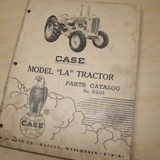 Case La Series Tractor Parts Manual Book Catalog List Spare Farm Vintage G210