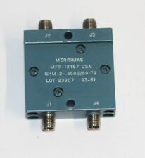 Merrimac Power Splitter Coupler Combiner Qhm 2 850g69179 Microwave Transmitter