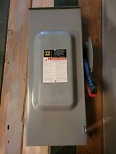 New Square D H363nrb 100 Amp 600 Volt Fusible 3r Outdoor Disconnect Switch