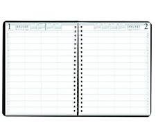 House Of Doolittle 2022 Daily Group Planner 4 Person Black Soft Cover 85 X 1