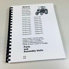 Belarus 510 512 520 522 550 552 560 562 570 572 Tractor Parts Manual Catalog
