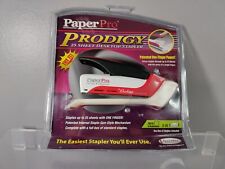 Rare New Sealed Paper Pro The Prodigy Stapler 1117 One Finger 25 Sheet Power Red