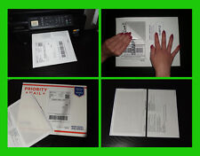 750 Self Adhesive Mailing Shipping Labels With Tear Off Paper Receipt Paypal Ebay