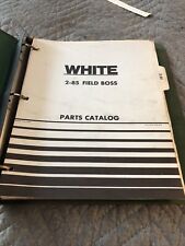 White 2 85 Field Boss Parts Manual Catalog