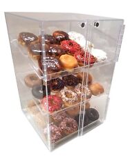 Self Serve Pastry Donut Display Cake Case 3 Tray Muffin Pastrie Bagel Cabinet