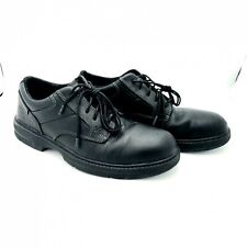 Caterpillar Mens Size 95 Oversee Sd Steel Toe Lace Up Safety Shoes Oxford Black