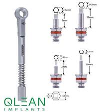 Dental Torque Ratchet Wrench Set Implant Abutments Drivers Surgical Instrument