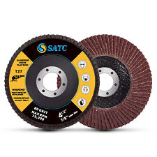 80 Grit 20pcs 45 In Ao Flap Disc Angle Grinder Sanding Grinding Wheels 4 12