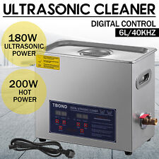 New 65l Ultrasonic Cleaner 304 Stainless Steel Industry Heated Heater Withtimer