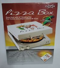 Cuizen Pizza Box Countertop Pizza Oven With 12 Rotating Pan Piz 4012 Used