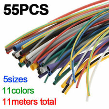 55pcs 21 Heat Shrink Tubing Wire Sleeving Heatshrink Assortment Kit Set