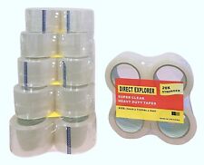 24 Pack Strong Packing Tape 3 Inch X 110 Yard 2 Mil Heavy Duty Promotion