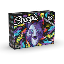 Sharpie Permanent Markers Limited Edition Set Contains Fine Point Markers 60 C