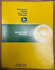 John Deere 845 Series Folding Row Crop Cultivator Op Manual Om N200016 I2 C 9