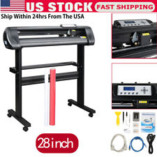 28 Inch 720mm Paper Feed Vinyl Plotter Cutter Machine With Stand Software Us