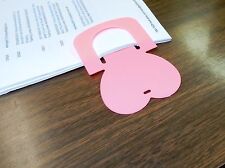 Pink Heart Bookmarks Memo Holder Flag Breast Cancer Awareness Lot Of 24 308pk