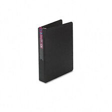 Avery Mini Durable Binder With Round Rings 5 12 X 8 12 1 Capacity Black 27257