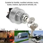 Universal Ignition Key Starter Switch With 2 Keys For Car Tractor Trailer