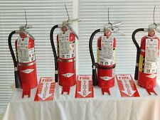 Fire Extinguisher 5lb Abc Dry Chemical Lot Of 4 Scratchampdent