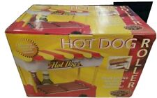 Nostalgia Hot Dog Roller Amp Built In Bun Warmer Countertop Unit Retro With Box