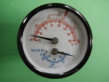 3 Tridicator Boiler Gauge Temperature 60 320 F Pressure 0 75 Psi 2 12 Face