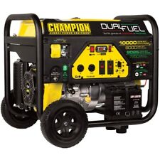 Champion 100297 8000 Watt Electric Start Dual Fuel Portable Generator Carb