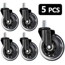 Universal Office Chair Caster Wheels Set Of 5 Heavy Duty Safe For All Floors 3