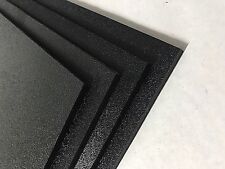 Abs Black Plastic Sheet 18 X 24 X 48 Textured 1 Side Vacuum Forming Pack 4