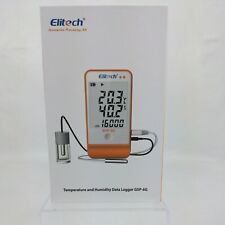 Elitech Gsp 6 Temperature Data Logger Humidity Recorder Iso 17025 Certificate