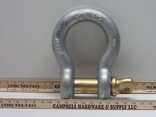 1 34 Screw Pin Anchor Shackle 25 Ton Clevis Bow Lifting Pulling Rigging Ring